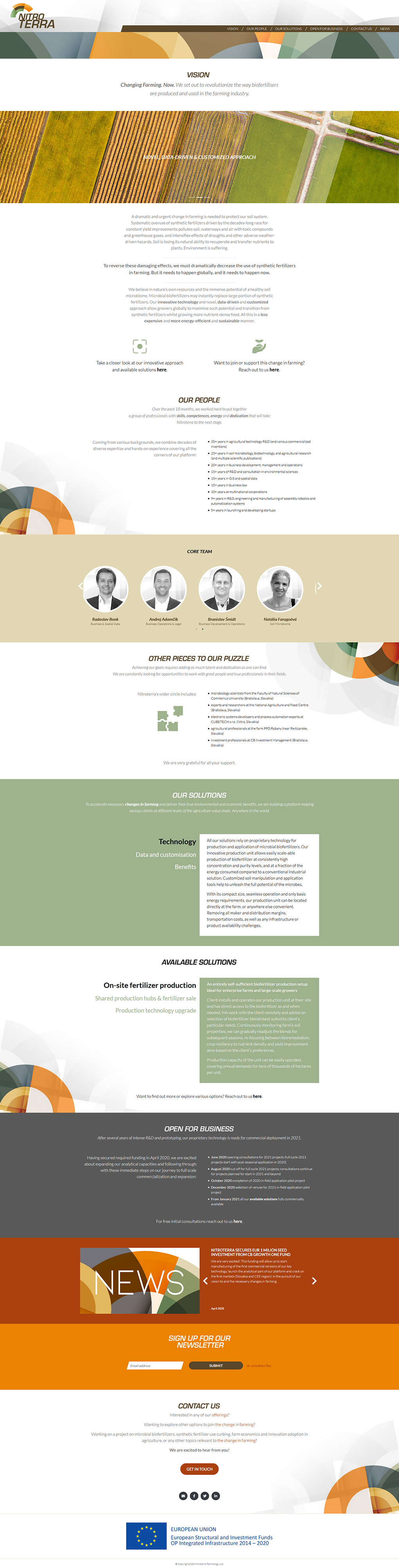 Home page