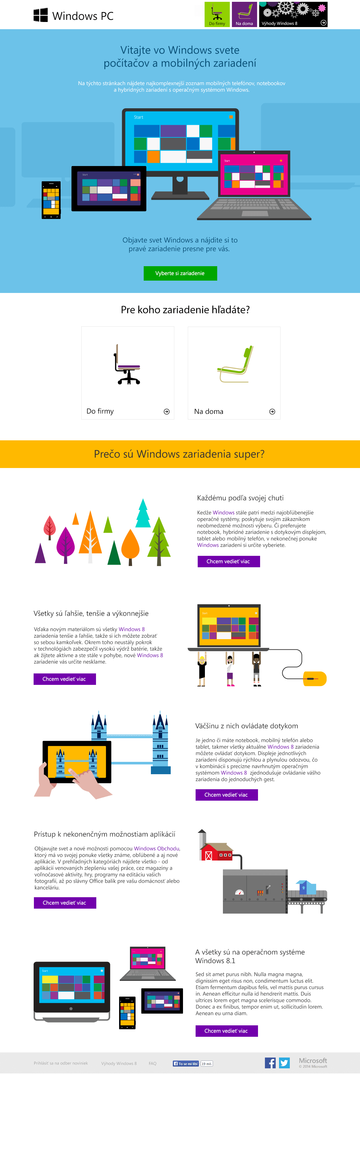 Home page