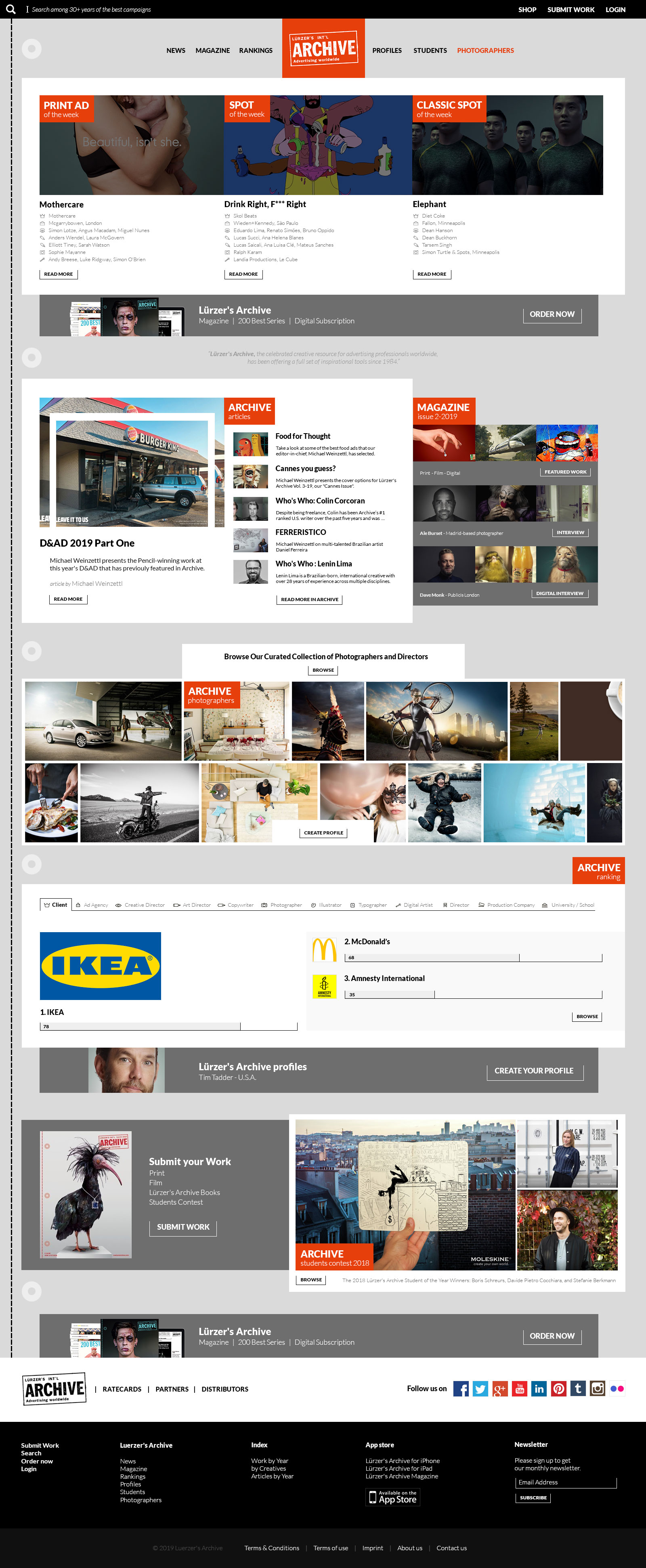 Home page