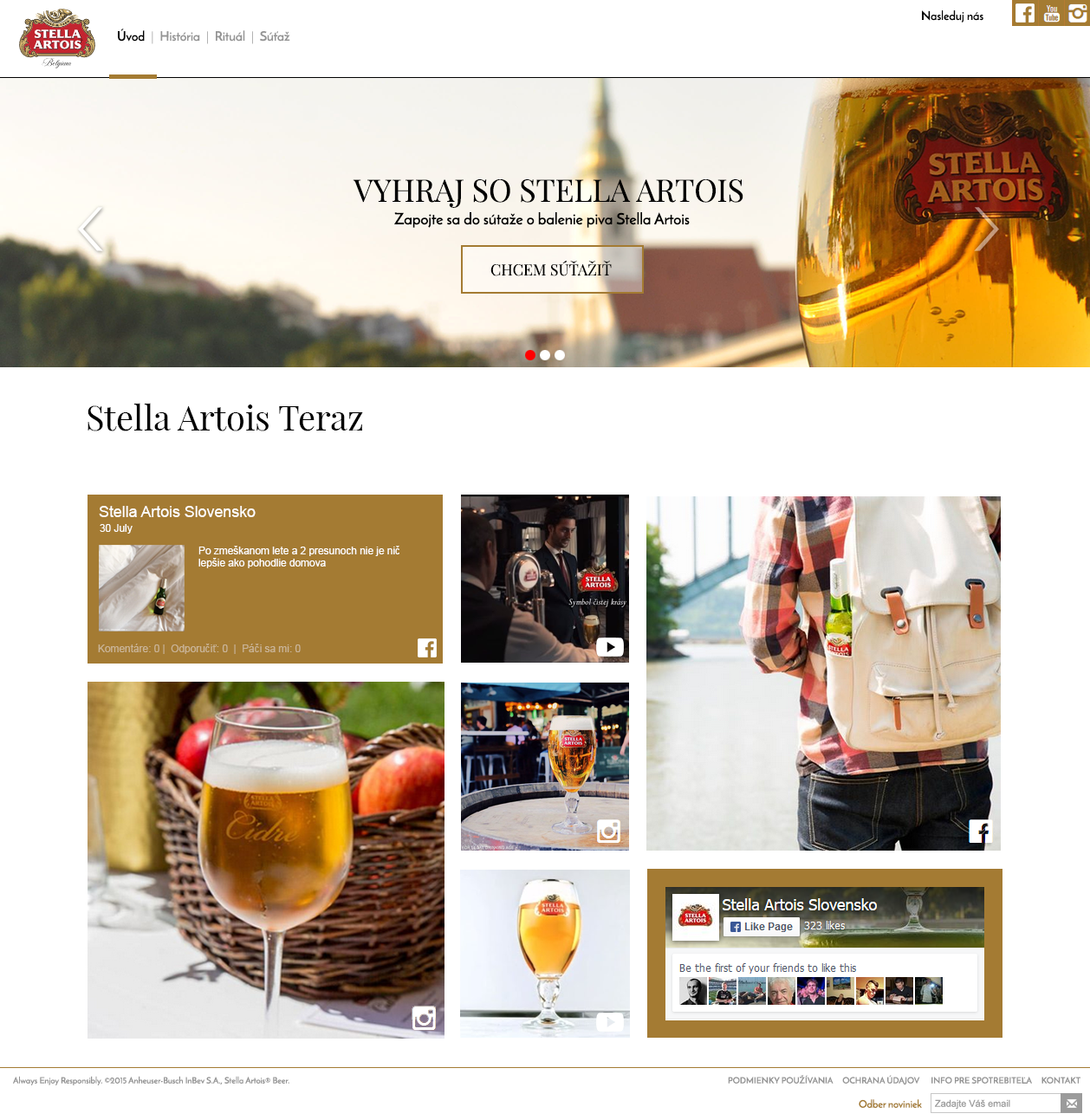 Home page