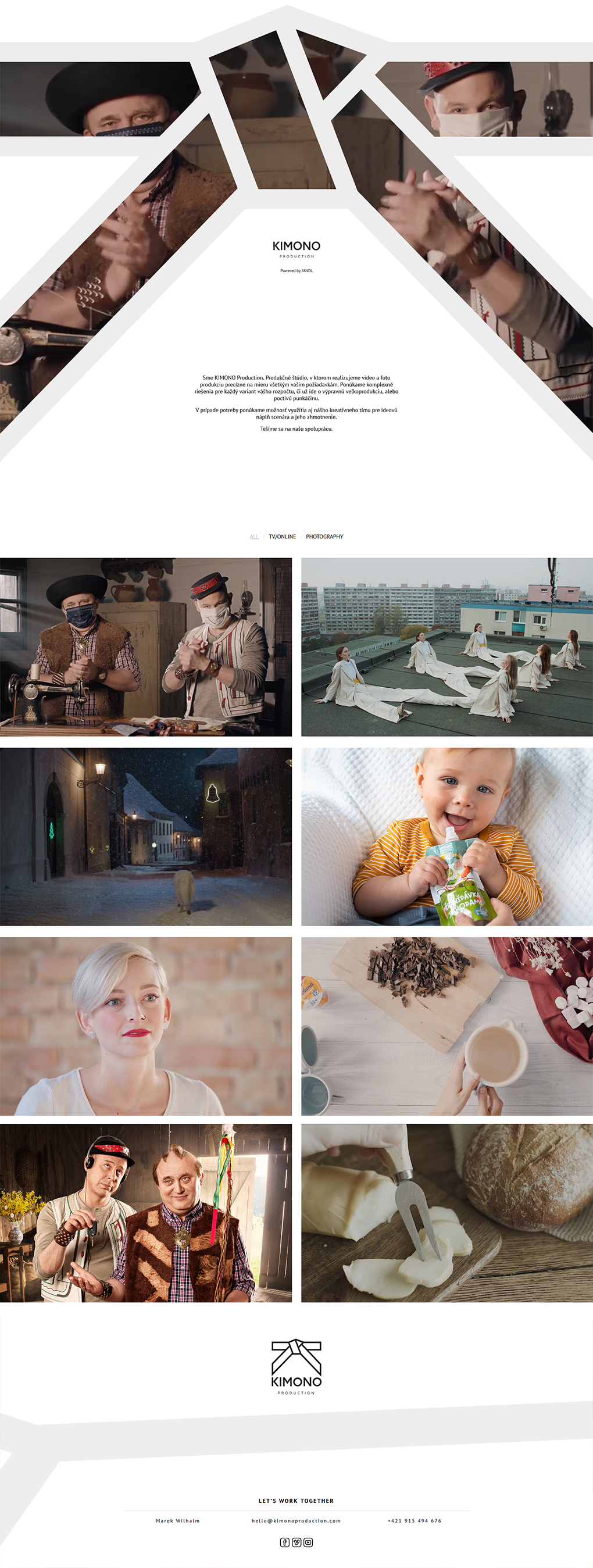 Home page